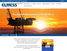 Tablet Screenshot of elmess.de